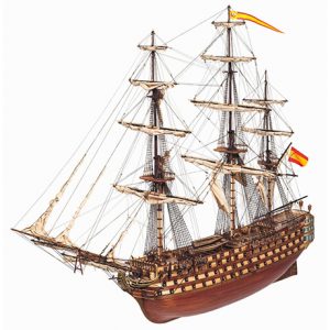 buque sant&iacute;sima trinidad montado