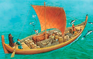 barco viking knarr