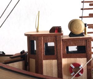 barcos de madera a escala palamos