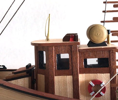 barcos de madera a escala palamos