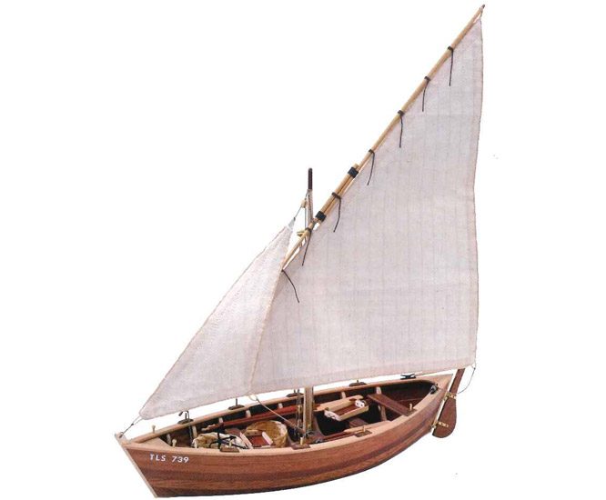maqueta barco de madera la provensale